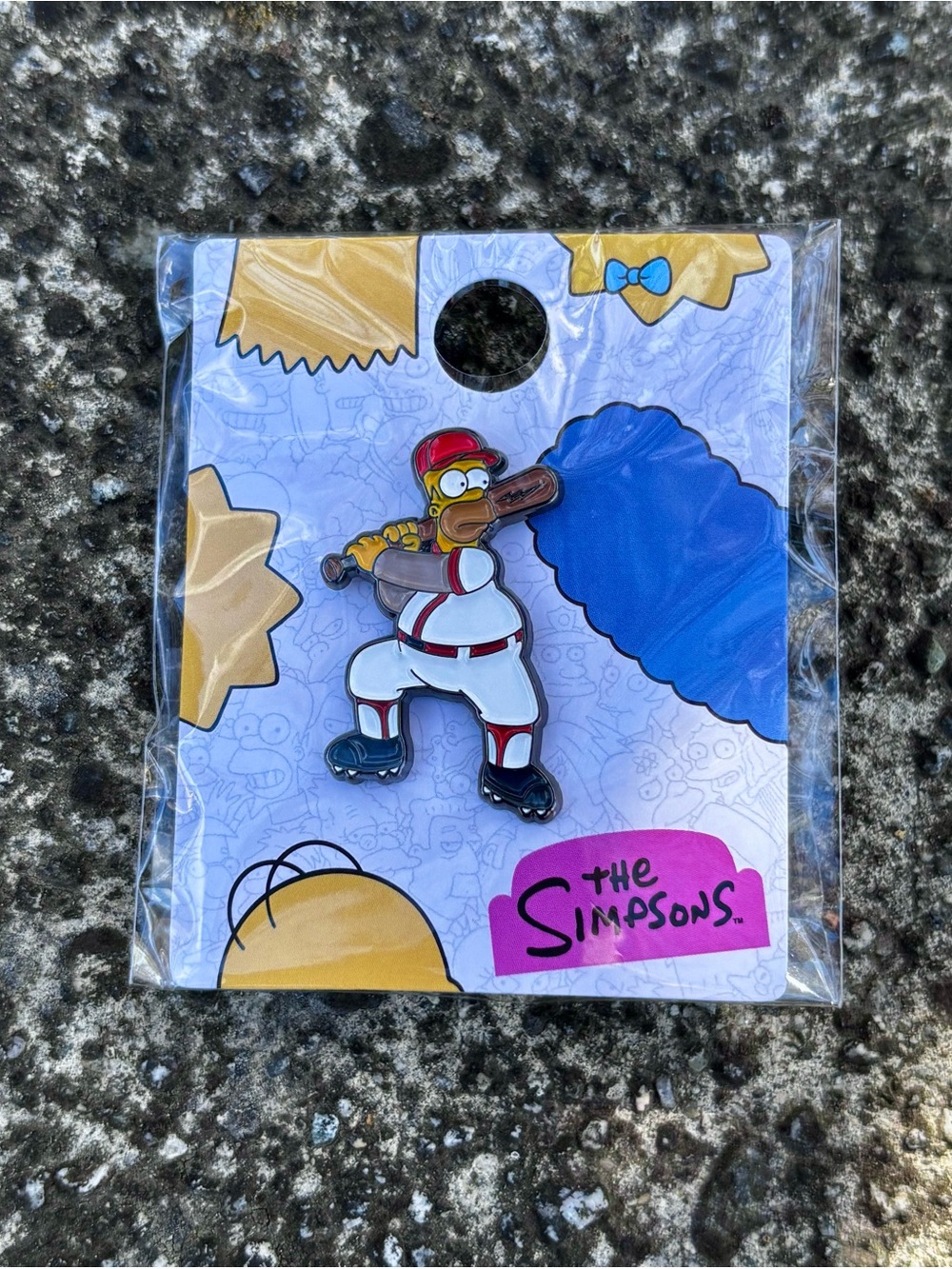 Lids The Simpsons Pin Homer “Wonderbat”